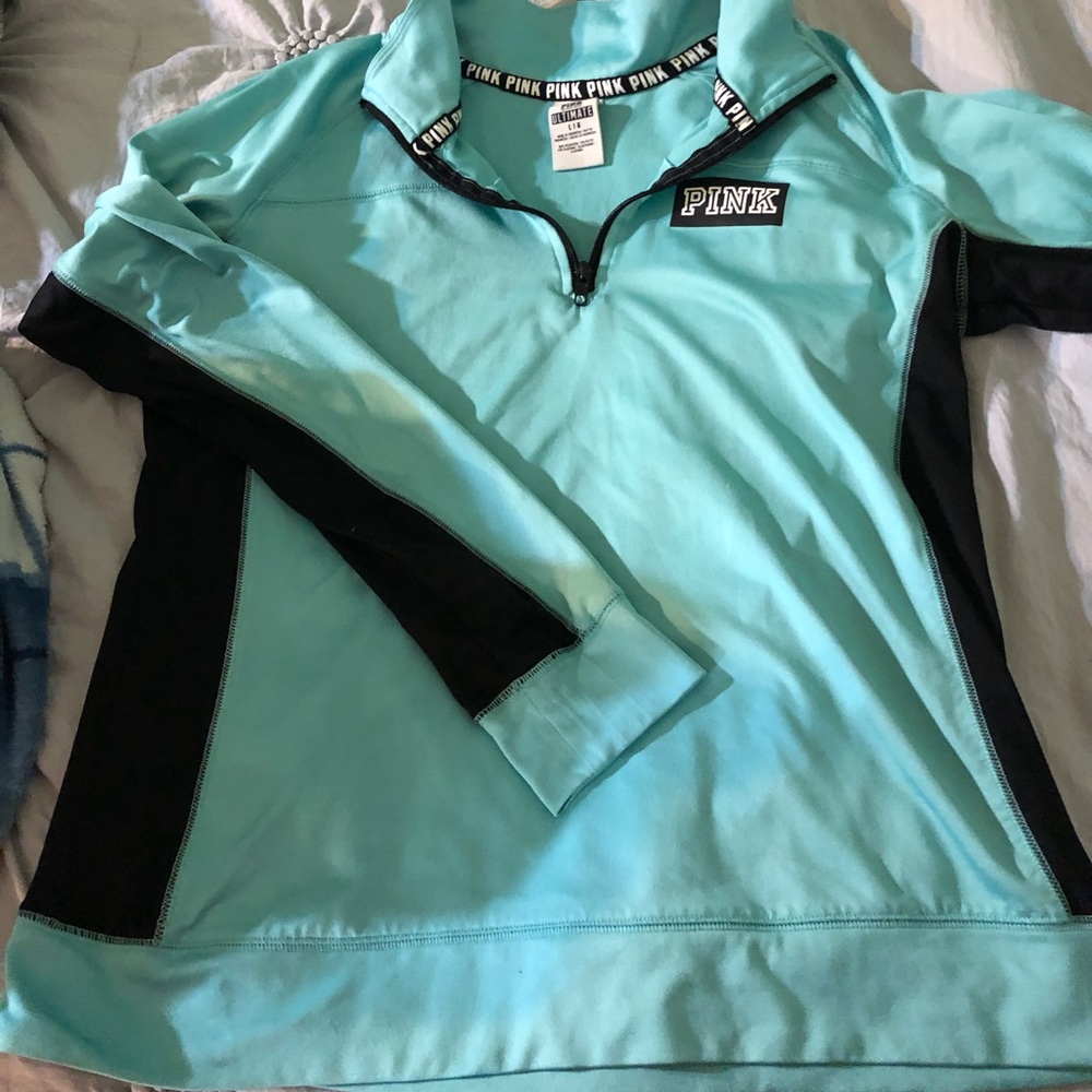 Pink dri-fit pullover